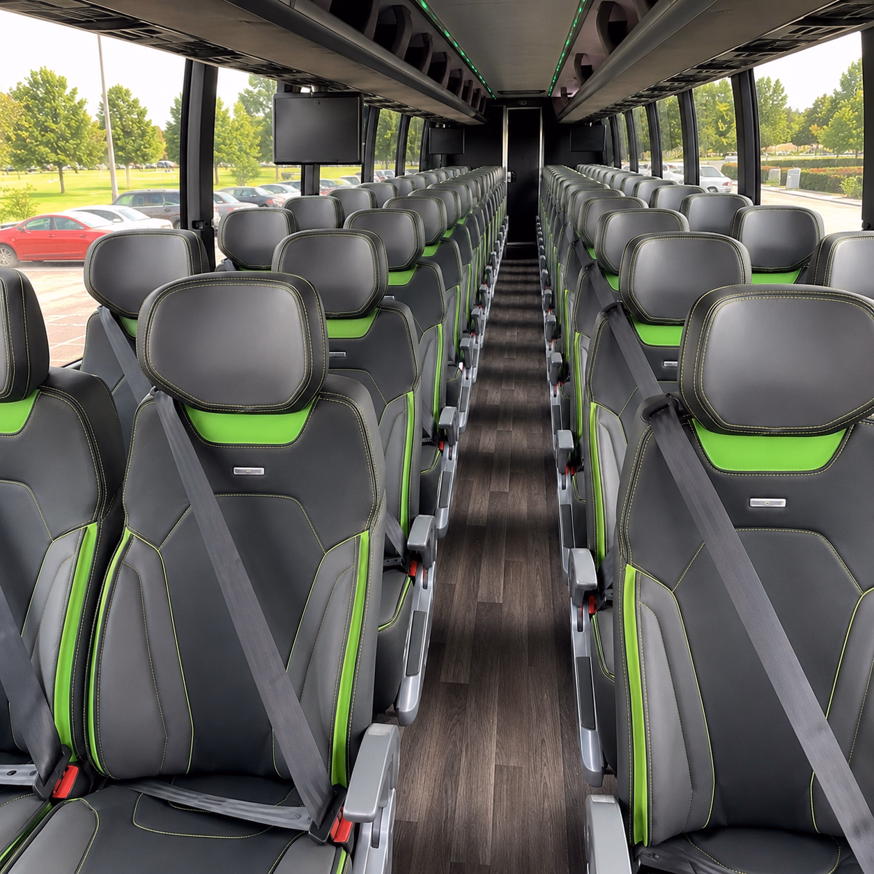 avondale employee transportation onboard seating