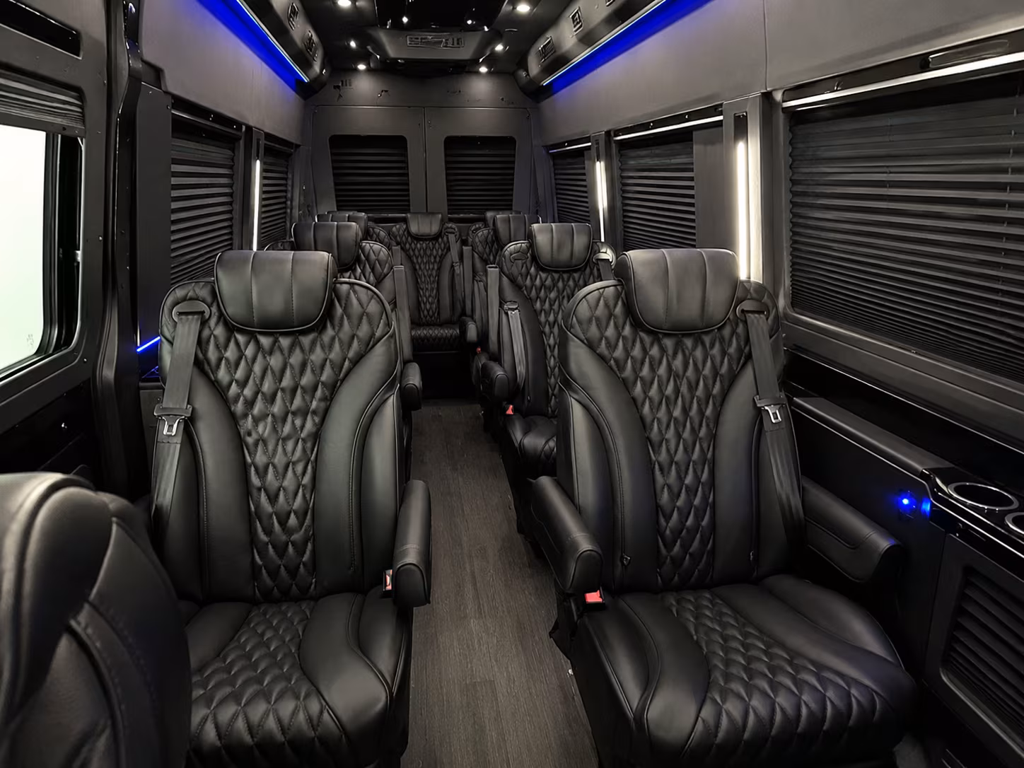 avondale wedding transportation onboard seating