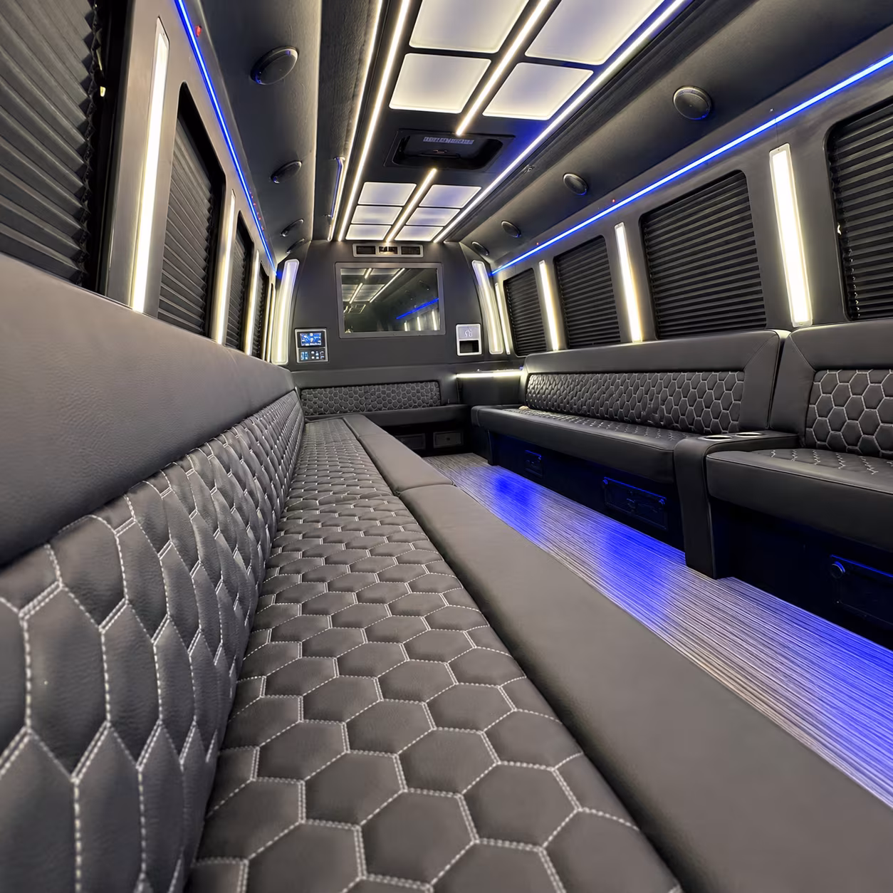 compare party buses for the bachelorette night before the big day